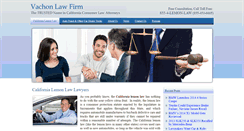 Desktop Screenshot of californialemonlaw-lawyers.com